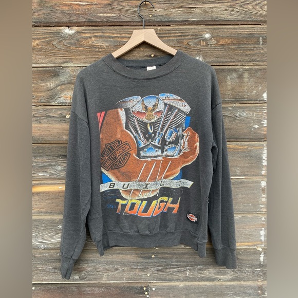 Harley-Davidson Tops - Vintage Harley Davidson sweatshirt